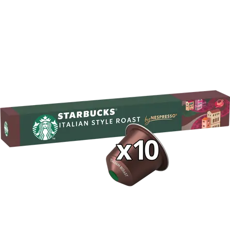 Nestlé Starbucks Dark Roast Nespresso 10 Stück / Kapselkaffee 