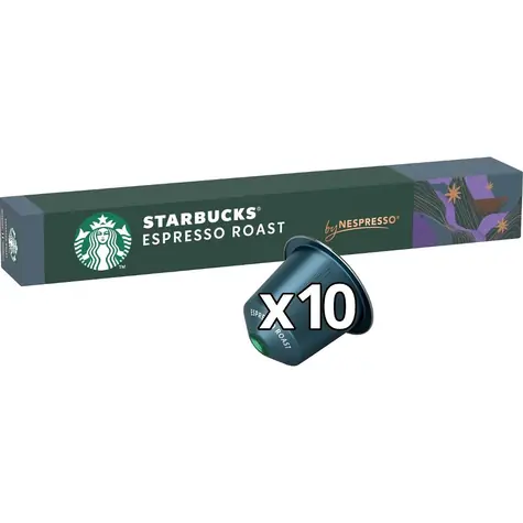 Starbucks Espresso Roast Nespresso 10 Stück / Kapselkaffee 