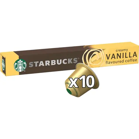 Starbucks Creamy Vanilla Nespresso 10 Stück / Kapselkaffee 