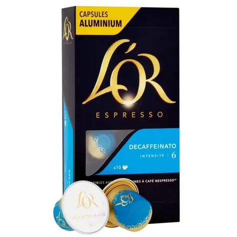 L'OR Espresso Decaffenaito Nespresso 10 Stück / Kapselkaffee 