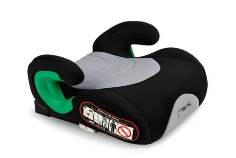 Momi OUTDOOR Isofix i-Size grau / Sitzerhöhung / von 135 bis 150 cm / bis 36 kg
