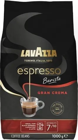 Lavazza Espresso Barista Gran Crema 1 kg / Kaffeebohnen / 40% Arabica 60% Robusta