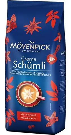 Mövenpick Schumlí 1 kg / Kaffeebohnen / 100 % Arabica / nach dem Verkauf