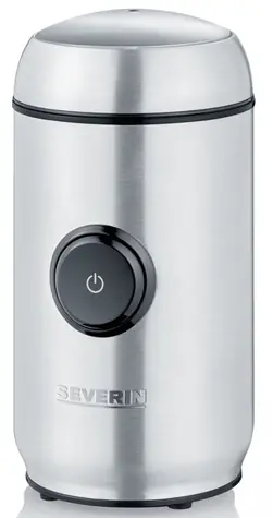 Unverpackt - Severin KM 3879 silber / Kaffeemühle / 50 g Behälter / 150 W / unverpackt