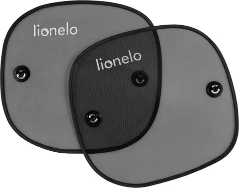 Lionelo Auto-Sonnenschutz 2-teilig schwarz