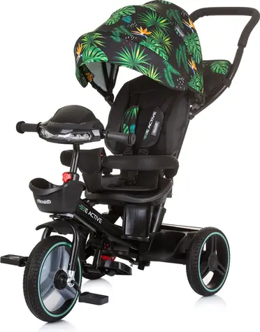 CHIPOLINO Dreirad mit Verdeck Be Active 2in1 Jungle