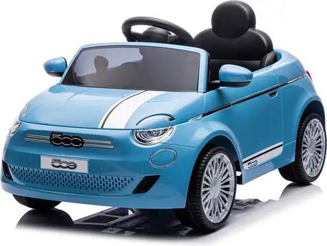 CHIPOLINO Elektroauto Fiat 500 Blau