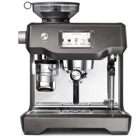 Sage Espresso SES990BST schwarz / Kaffeevollautomat / 2400 W / LCD / 15 bar / 2,5 l / Wassertank 280 g / Kundendienst