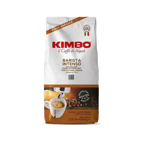 Kimbo Barista INTENSO 1 kg / Kaffeebohnen / 40 % Arabica und 60 % Robusta / Endverkauf