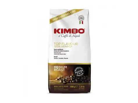 Kimbo Top Flavor 1 Stück / Kaffeebohnen / 100 % Arabica / Kundendienst