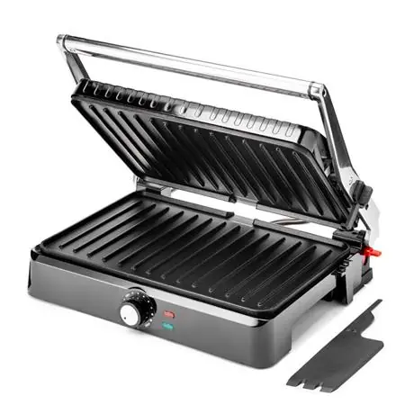 Huslog Kontaktgrill schwarz / 2000 W