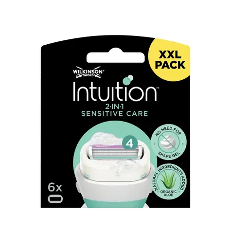 Wilkinson Intuition Sensitive Care Ersatzköpfe 6 Stück