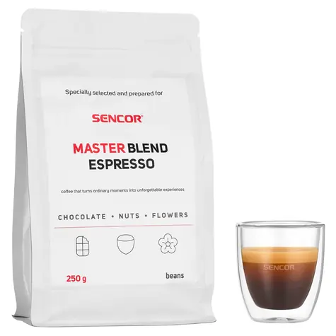 Master Blend Espresso 250g / Kaffeebohnen / 80% Arabica & 20% Robusta