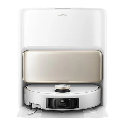 MOVA V50 Ultra Complete weiß / Roboterstaubsauger / 6400 mAh / 240000 Pa / 0,3l / LiDAR