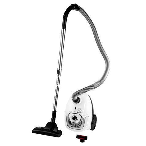 Sencor SVC 5500WH weiß / Beutelstaubsauger / 700 W / 2L / 75 dB / 8m Radius