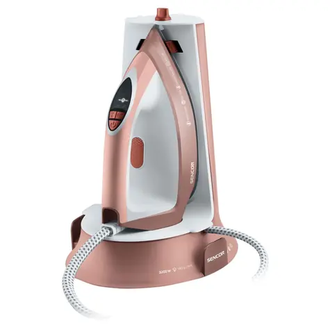 Sencor SSI 0910RS pink / Dampfgenerator / 3200W / 1,3 L / Dampfstoß 410 g/min 