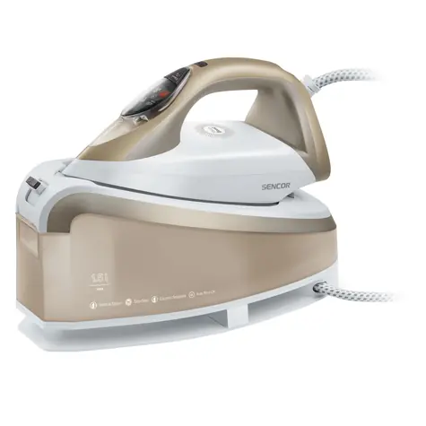 Sencor SSI 0810VT beige / Dampfgenerator / 2400W / 1,5L / Dampfstoß 395 g/min 