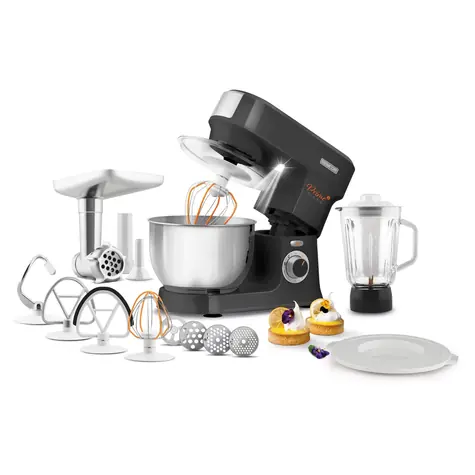 Sencor STM 3761BK schwarz / Küchenmaschine / 4,5L / 1000W