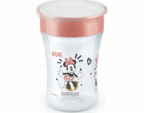 NUK Magic Cup mit Deckel 230ml / rot