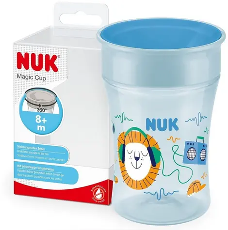 NUK Magic Cup mit Deckel 230ml / blau