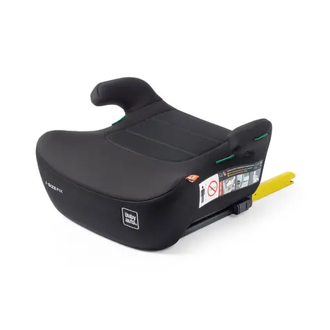 BabyAuto GEKKO iFIX 125-150, Sitzerhöhung groß, tiefschwarz