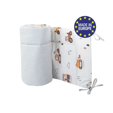 Bomimi Babybett-Stoßstange 180 cm, SMALL BUILDER