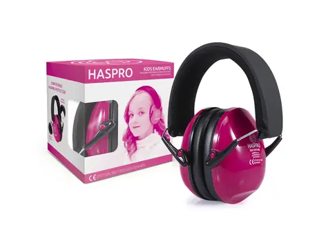 Haspro Gehörschutz KIDS Ohrstöpsel, rosa