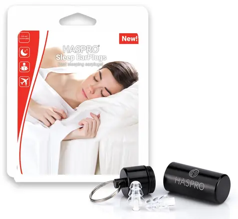 Haspro Sleep - Relax Ohrstöpsel zum Schlafen, 1 Paar / 2 Stück