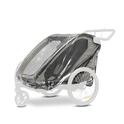 Hauck Bike N Walk Duo Regenmantel für Fahrradkinderwagen