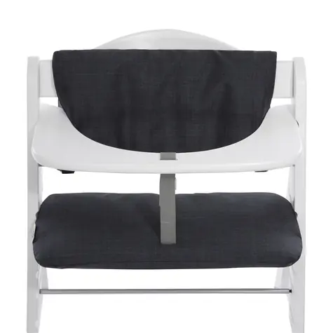 Hauck Deluxe Polsterung für Alpha+ Stuhl, Melange Charcoal