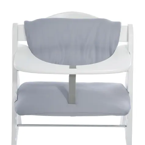 Hauck Deluxe Polsterung für Alpha+ Stuhl, Stretch Grau