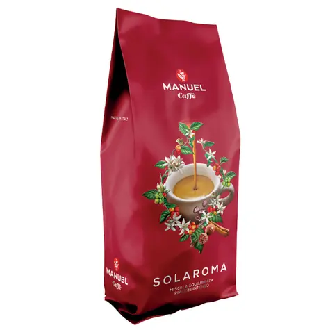Manuel Caffé SOLAROMA 1kg / Kaffeebohnen / 60% Arabica & 40% Robusta
