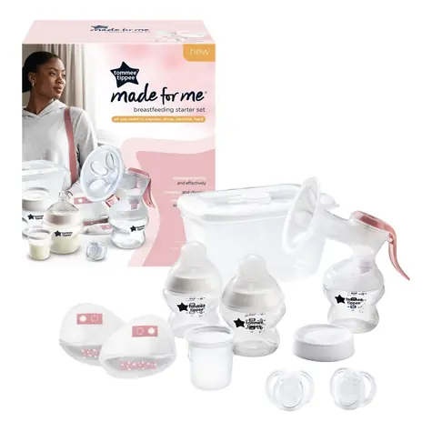 Tommee Tippee Made for Me™ Starter-Set mit Handmilchpumpe