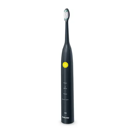 BEURER SC 30 schwarz / elektrische Zahnbürste / 80.000 Bewegungen pro Minute / 2 Bürstenköpfe / 4 Programme / Timer