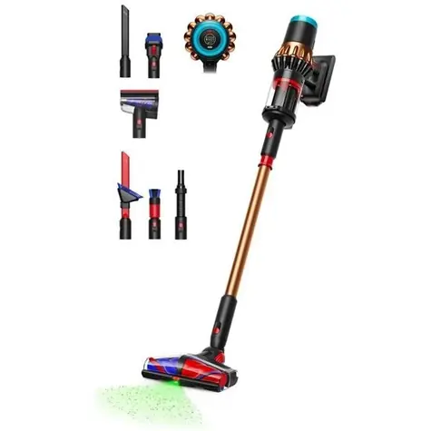 Dyson V16 Piston Animal + Gentle Detail Reinigungsset / Nass- und Trockensauger / Kabellos / 900 W / 1,35 l / 70 Min.