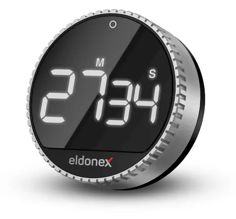 Eldonex QuickCount Timer silber