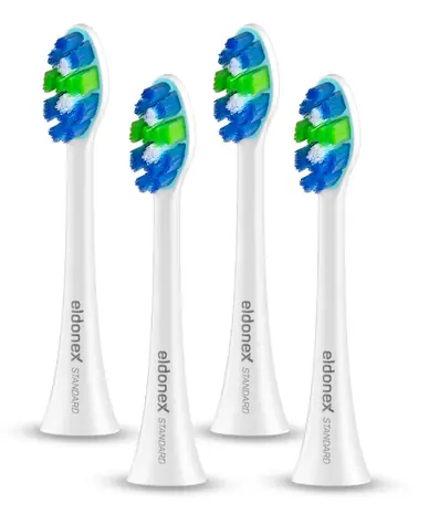 Eldonex SonicPro STANDARD Ersatzbürstenköpfe weiß