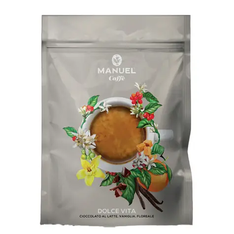 Manuel Caffé Dolce Vita 500 g / Kaffeebohnen / 90 % Arabica & 10 % Robusta