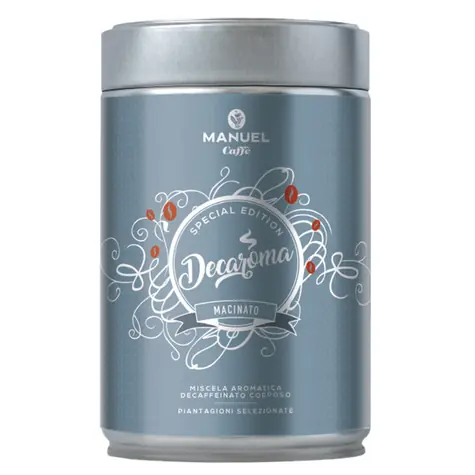 Manuel Caffé DECAROMA 250 g / Gemahlener Kaffee / 60 % Arabica & 40 % Robusta
