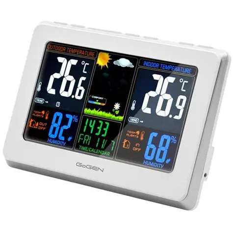Gogen ME 3257 weiß / Wetterstation