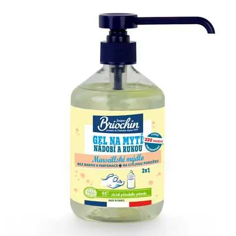 Briochin Geschirrspül- und Handwaschgel 2in1 Marseille-Seife 500 ml