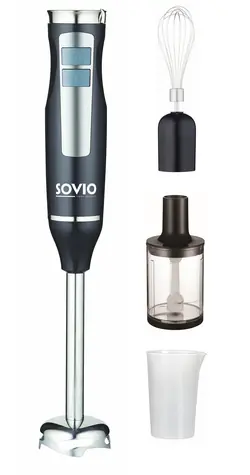SOVIO BB85 3-in-1 / Stabmixer / 800 W / 3 Geschwindigkeitsstufen
