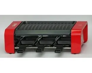 SOVIO SV-GR106 Raclettegrill / 900 W / 41 x 12,5 x 21 cm