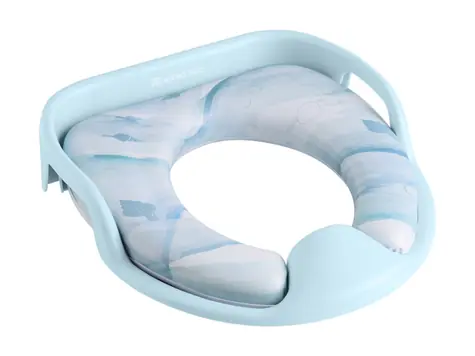 KikkaBoo Kinder-Toilettensitz Sea WORLD Muschelblau / ab 4 Jahren