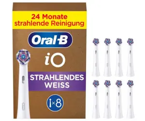 Oral-B iO Radiant White / Ersatzköpfe / 8 Stück