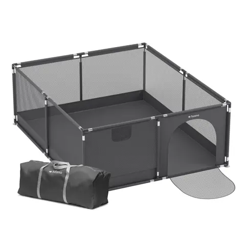 Tulano Cozy 25 Laufstall 150 x 180 cm grau