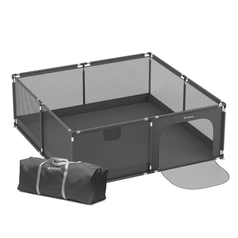 Tulano Cozy 28 Laufstall 200 x 180 cm grau