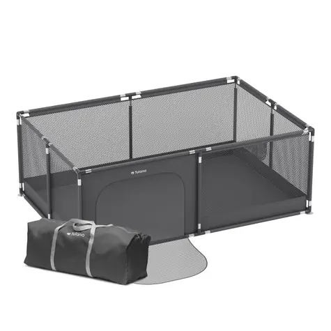 Tulano Cozy 22 Laufstall 180 x 120 cm grau