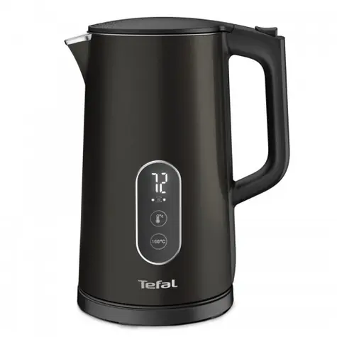 Ausgepackt - TEFAL KI831E10 Schwarz / Wasserkocher / 1800 W / 1,7 l / Temperatureinstellung / Temperaturhaltung / Edelstahl / ausgepackt