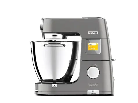 Kenwood KWL 90.004 SI Titanium Chef Patissier XL silber / Küchenmaschine / 1400 W / 7 l